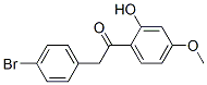 2-(4-Bromophenyl)-1-(2-hydroxy-4-methoxyphenyl)ethanoneStructure,170014-23-0Structure 2-(4-Bromophenyl)-1-(2-hydroxy-4-methoxyphenyl)ethanone Structure,170014-23-0Structure