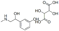 (-)-Phenylephrine hydrogentartrateStructure,17162-39-9Structure (-)-Phenylephrine hydrogentartrate Structure,17162-39-9Structure