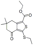 3-(乙基硫代)-6,6-二甲基-4-氧代-4,5,6,7-四氫苯并[c]噻吩-1-羧酸乙酯結構式_172516-43-7結構式