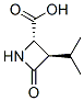 2-Azetidinecarboxylicacid,3-(1-methylethyl)-4-oxo-,trans-(9ci)Structure,172697-24-4Structure 2-Azetidinecarboxylicacid,3-(1-methylethyl)-4-oxo-,trans-(9ci) Structure,172697-24-4Structure