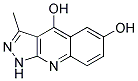 1H-pyrazolo[3,4-b]quinoline-4,6-diol, 3-methyl-(9ci) Structure,173191-72-5Structure