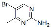 2-Amino-4-methyl-5-bromopyrimidine Structure,17321-93-6Structure