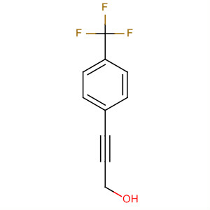 3-(4-Trifluoromethyl-phenyl)-prop-2-yn-1-olStructure,173546-21-9Structure 3-(4-Trifluoromethyl-phenyl)-prop-2-yn-1-ol Structure,173546-21-9Structure