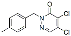 4,5-Dichloro-2-(4-methylbenzyl)-2,3-dihydropyridazin-3-oneStructure,173843-86-2Structure 4,5-Dichloro-2-(4-methylbenzyl)-2,3-dihydropyridazin-3-one Structure,173843-86-2Structure