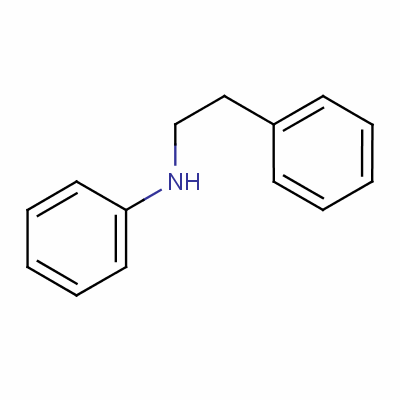N-苯乙基-n-苯胺結(jié)構(gòu)式_1739-00-0結(jié)構(gòu)式