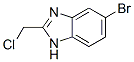 1H-Benzimidazole, 6-bromo-2-(chloromethyl)-Structure,1740-88-1Structure 1H-Benzimidazole, 6-bromo-2-(chloromethyl)- Structure,1740-88-1Structure