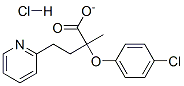 3-Pyridylmethyl 2-(4-chlorophenoxy)-2-methylpropionate hydrochlorideStructure,17413-51-3Structure 3-Pyridylmethyl 2-(4-chlorophenoxy)-2-methylpropionate hydrochloride Structure,17413-51-3Structure