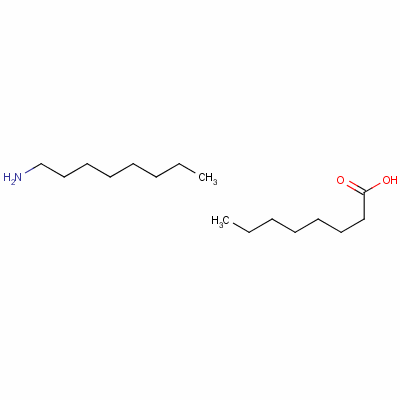 Octanoic acid, compound with octylamine (1:1)Structure,17463-34-2Structure Octanoic acid, compound with octylamine (1:1) Structure,17463-34-2Structure