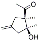 反式-(9ci)-1-(2-羥基-1,2-二甲基-4-亞甲基環(huán)戊基)-乙酮結(jié)構(gòu)式_174682-12-3結(jié)構(gòu)式