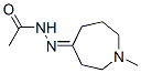 Acetic acid, (hexahydro-1-methyl-4h-azepin-4-ylidene)hydrazide (9ci)Structure,174826-63-2Structure Acetic acid, (hexahydro-1-methyl-4h-azepin-4-ylidene)hydrazide (9ci) Structure,174826-63-2Structure