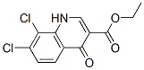 Ethyl 7,8-dichloro-4-oxo-1,4-dihydroquinoline-3-carboxylateStructure,175134-95-9Structure Ethyl 7,8-dichloro-4-oxo-1,4-dihydroquinoline-3-carboxylate Structure,175134-95-9Structure