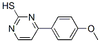 4-(4-Methoxyphenyl)pyrimidine-2-thiolStructure,175202-77-4Structure 4-(4-Methoxyphenyl)pyrimidine-2-thiol Structure,175202-77-4Structure