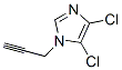 3-(4,5-Dichloroimidazol-1-yl)propyneStructure,175203-80-2Structure 3-(4,5-Dichloroimidazol-1-yl)propyne Structure,175203-80-2Structure