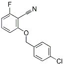 2-Fluoro-6-(4-chlorobenzyloxy)benzonitrileStructure,175204-10-1Structure 2-Fluoro-6-(4-chlorobenzyloxy)benzonitrile Structure,175204-10-1Structure