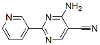 4-Amino-5-cyano-2-(2-pyridyl)pyrimidineStructure,175205-75-1Structure 4-Amino-5-cyano-2-(2-pyridyl)pyrimidine Structure,175205-75-1Structure