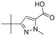 3-(Tert-Butyl)-1-methyl-1H-pyrazole-5-carboxylic acidStructure,175277-11-9Structure 3-(Tert-Butyl)-1-methyl-1H-pyrazole-5-carboxylic acid Structure,175277-11-9Structure
