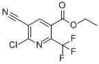 Ethyl 6-chloro-5-cyano-2-(trifluoromethyl)nicotinateStructure,175277-73-3Structure Ethyl 6-chloro-5-cyano-2-(trifluoromethyl)nicotinate Structure,175277-73-3Structure