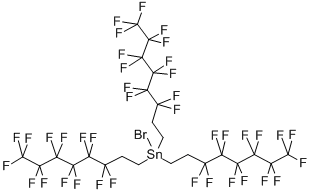 Tris(3,3,4,4,5,5,6,6,7,7,8,8,8-tridecafluorooctyl)tin bromideStructure,175354-31-1Structure Tris(3,3,4,4,5,5,6,6,7,7,8,8,8-tridecafluorooctyl)tin bromide Structure,175354-31-1Structure