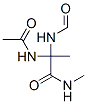 Propanamide, 2-(acetylamino)-2-(formylamino)-n-methyl-Structure,176039-42-2Structure Propanamide, 2-(acetylamino)-2-(formylamino)-n-methyl- Structure,176039-42-2Structure