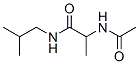 Propanamide, 2-(acetylamino)-n-(2-methylpropyl)-Structure,176249-91-5Structure Propanamide, 2-(acetylamino)-n-(2-methylpropyl)- Structure,176249-91-5Structure