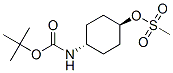 Trans-methanesulfonic acid 4-tert-butoxycarbonylamino-cyclohexyl esterStructure,177545-89-0Structure Trans-methanesulfonic acid 4-tert-butoxycarbonylamino-cyclohexyl ester Structure,177545-89-0Structure