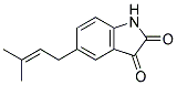 1H-indole-2,3-dione, 5-(3-methyl-2-butenyl)-(9ci)Structure,177957-18-5Structure 1H-indole-2,3-dione, 5-(3-methyl-2-butenyl)-(9ci) Structure,177957-18-5Structure