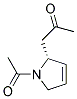 1H-pyrrole, 1-acetyl-2,5-dihydro-2-(2-oxopropyl)-, (r)-(9ci)Structure,178206-95-6Structure 1H-pyrrole, 1-acetyl-2,5-dihydro-2-(2-oxopropyl)-, (r)-(9ci) Structure,178206-95-6Structure