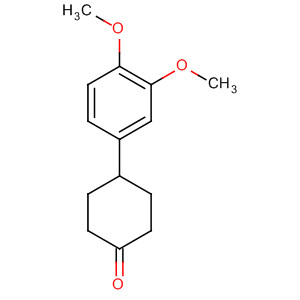 4-(3,4-Dimethoxy-phenyl)-cyclohexanoneStructure,178363-68-3Structure 4-(3,4-Dimethoxy-phenyl)-cyclohexanone Structure,178363-68-3Structure