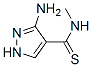 1H-pyrazole-4-carbothioamide, 3-amino-n-methyl-Structure,178556-83-7Structure 1H-pyrazole-4-carbothioamide, 3-amino-n-methyl- Structure,178556-83-7Structure
