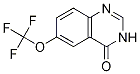 4(3H)-quinazolinone, 6-(trifluoromethoxy)-Structure,179246-09-4Structure 4(3H)-quinazolinone, 6-(trifluoromethoxy)- Structure,179246-09-4Structure