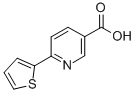 6-Thien-2-ylnicotinic acidStructure,179408-54-9Structure 6-Thien-2-ylnicotinic acid Structure,179408-54-9Structure