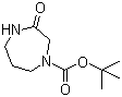 1-Boc-3-Oxo-1,4-diazepane Structure,179686-38-5Structure