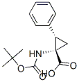 (1S,2S)-N-BOC-1-Amino-2-Phenylcyclopropanecarboxylic AcidStructure,180322-79-6Structure (1S,2S)-N-BOC-1-Amino-2-Phenylcyclopropanecarboxylic Acid Structure,180322-79-6Structure