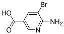 3-Pyridinecarboxylic acid, 6-amino-5-bromo-Structure,180340-69-6Structure 3-Pyridinecarboxylic acid, 6-amino-5-bromo- Structure,180340-69-6Structure