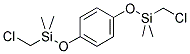 1,4-Bis(chloromethyldimethylsilyloxy)benzeneStructure,18057-24-4Structure 1,4-Bis(chloromethyldimethylsilyloxy)benzene Structure,18057-24-4Structure