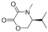 2,3-Morpholinedione,4-methyl-5-(1-methylethyl)-,(s)-(9ci)Structure,181205-63-0Structure 2,3-Morpholinedione,4-methyl-5-(1-methylethyl)-,(s)-(9ci) Structure,181205-63-0Structure
