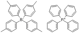 Tetrakis(4-methylphenyl)borane-tetraphenylphosphine complexStructure,181259-35-8Structure Tetrakis(4-methylphenyl)borane-tetraphenylphosphine complex Structure,181259-35-8Structure