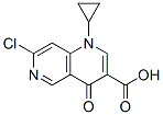 1,6-Naphthyridine-3-carboxylic acid, 7-chloro-1-cyclopropyl-1,4-dihydro-4-oxo-Structure,181262-12-4Structure 1,6-Naphthyridine-3-carboxylic acid, 7-chloro-1-cyclopropyl-1,4-dihydro-4-oxo- Structure,181262-12-4Structure