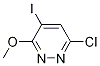 6-Chloro-4-iodo-3-methoxypyridazineStructure,181355-92-0Structure 6-Chloro-4-iodo-3-methoxypyridazine Structure,181355-92-0Structure