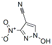 1H-pyrazole-4-carbonitrile, 1-hydroxy-3-nitro-Structure,181585-88-6Structure 1H-pyrazole-4-carbonitrile, 1-hydroxy-3-nitro- Structure,181585-88-6Structure