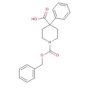 1-(Benzyloxycarbonyl)-4-phenylpiperidine-4-carboxylic acid Structure,181641-61-2Structure