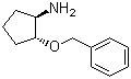 (1R,2r)-2-芐氧基環(huán)戊胺結(jié)構(gòu)式_181657-56-7結(jié)構(gòu)式