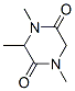 2,5-Piperazinedione,1,3,4-trimethyl-(9ci)Structure,182067-63-6Structure 2,5-Piperazinedione,1,3,4-trimethyl-(9ci) Structure,182067-63-6Structure