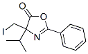5(4H)-oxazolone, 4-(iodomethyl)-4-(1-methylethyl)-2-phenyl-Structure,182176-14-3Structure 5(4H)-oxazolone, 4-(iodomethyl)-4-(1-methylethyl)-2-phenyl- Structure,182176-14-3Structure