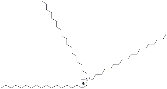 三(十八烷基)甲基溴化銨結(jié)構(gòu)式_18262-86-7結(jié)構(gòu)式