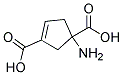 3-Cyclopentene-1,3-dicarboxylic acid, 1-amino-(9ci)Structure,182888-98-8Structure 3-Cyclopentene-1,3-dicarboxylic acid, 1-amino-(9ci) Structure,182888-98-8Structure