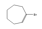 1-Bromocyclohept-1-eneStructure,18317-64-1Structure 1-Bromocyclohept-1-ene Structure,18317-64-1Structure