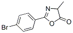 5(4H)-oxazolone, 2-(4-bromophenyl)-4-methyl-Structure,183559-32-2Structure 5(4H)-oxazolone, 2-(4-bromophenyl)-4-methyl- Structure,183559-32-2Structure