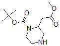 1-BOC-2-METHOXYCARBONYLMETHYLPIPERAZINE Structure,183852-65-5Structure