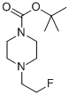 1-Piperazinecarboxylic acid, 4-(2-fluoroethyl)-, 1,1-dimethylethyl esterStructure,184042-58-8Structure 1-Piperazinecarboxylic acid, 4-(2-fluoroethyl)-, 1,1-dimethylethyl ester Structure,184042-58-8Structure